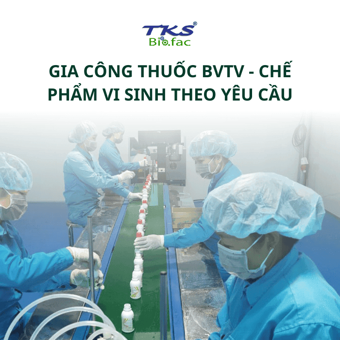 Sản xuất - gia công phân bón, thuốc BVTV, Thức ăn chăn nuôi thủy sản, Chế phẩm vi sinh theo yêu cầu